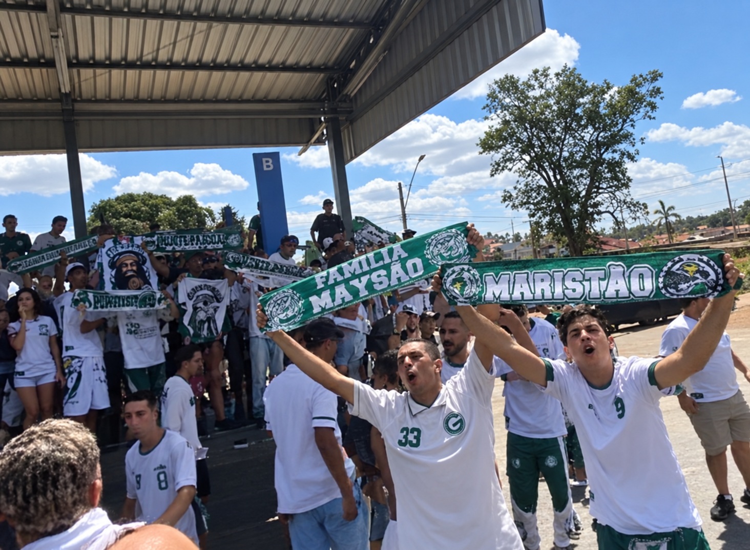 Vídeo de torcida do Goiás com referências ao Setor Maysa e Jardim Marista repercute nas redes sociais