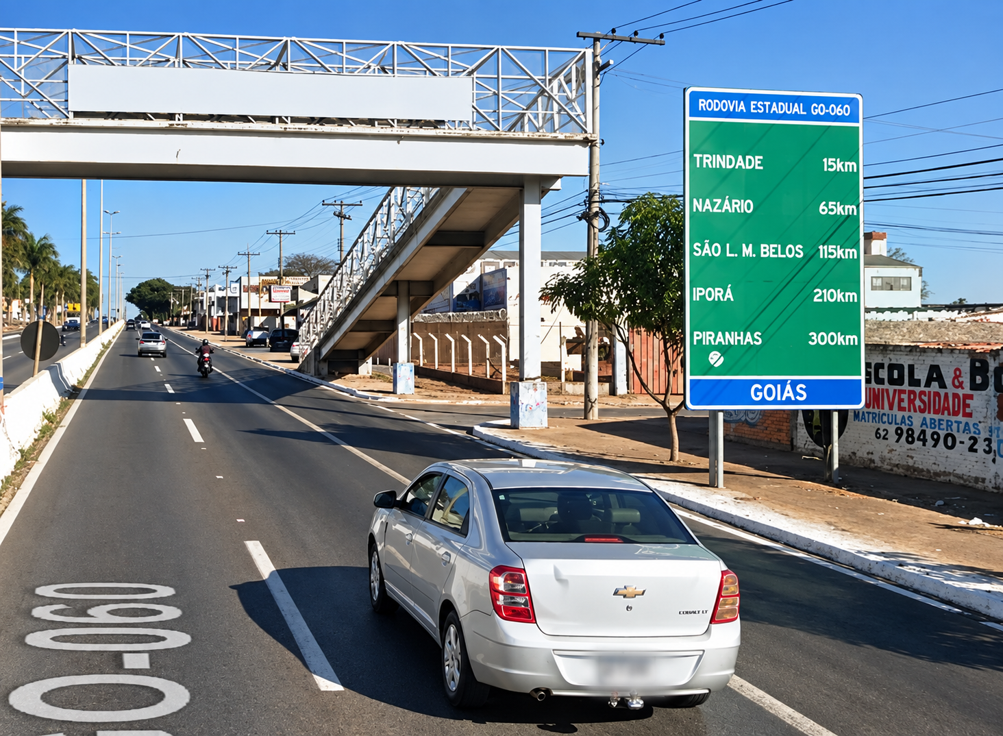 Governo trabalha em projetos para duplicar GO-060 de Trindade a São Luís de Montes Belos; extensão até Iporá é promessa de campanha