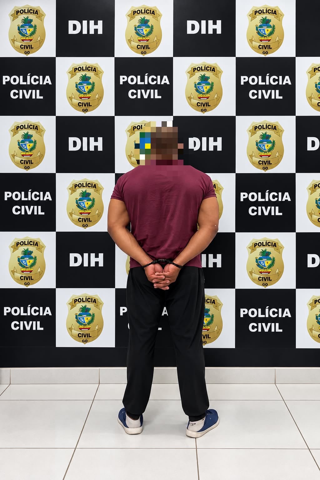 Vigilante é preso em Trindade suspeito de matar homem com 25 facadas em posto de combustíveis